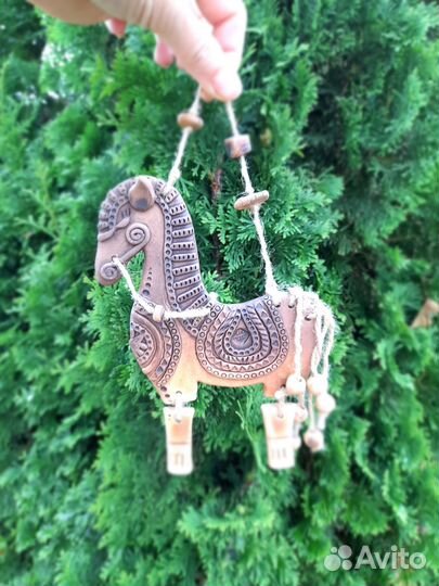 Панно керамическое Правила дома/Ключница