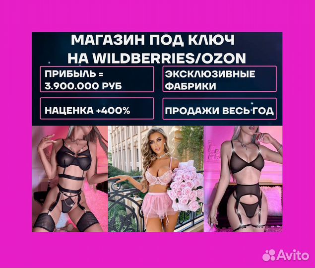 Магазин на Wildberries под ключ. Доход 1.7 млн р