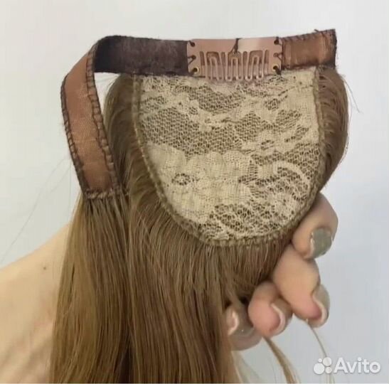 Шиньон из натуральных волос+
