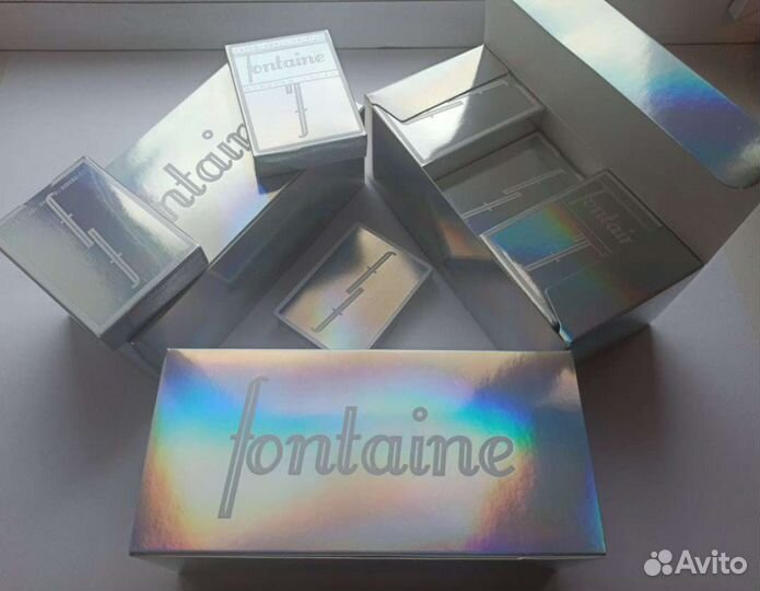Игральные карты Holographic Fontaine