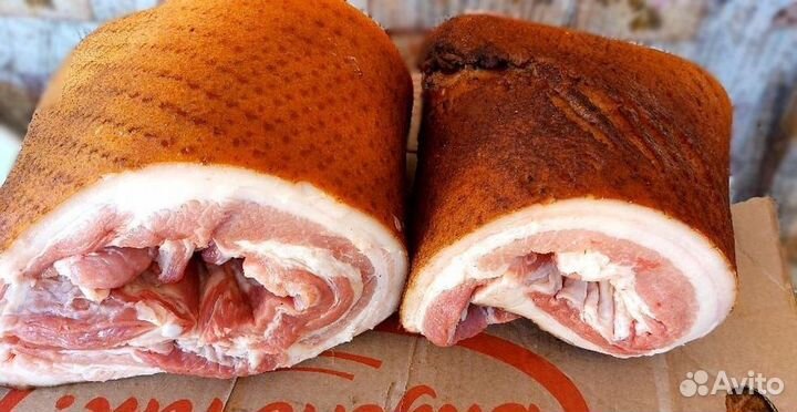 Сало на соломе