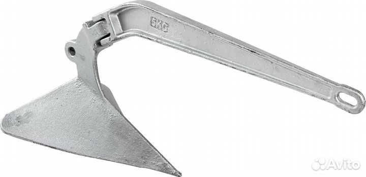 Якорь Плуг (CQR) 12 кг, оцинкованный A012112