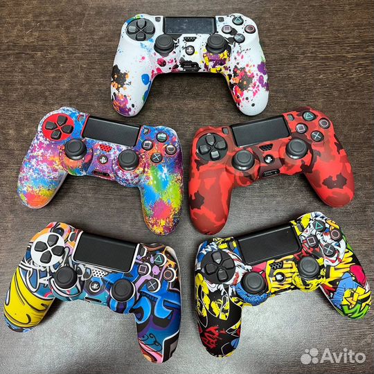 2 чехла на геймпад Dualshock 4 Playstation PS4 PS
