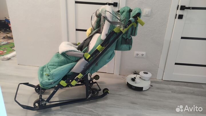 Санки коляска nika 7 8
