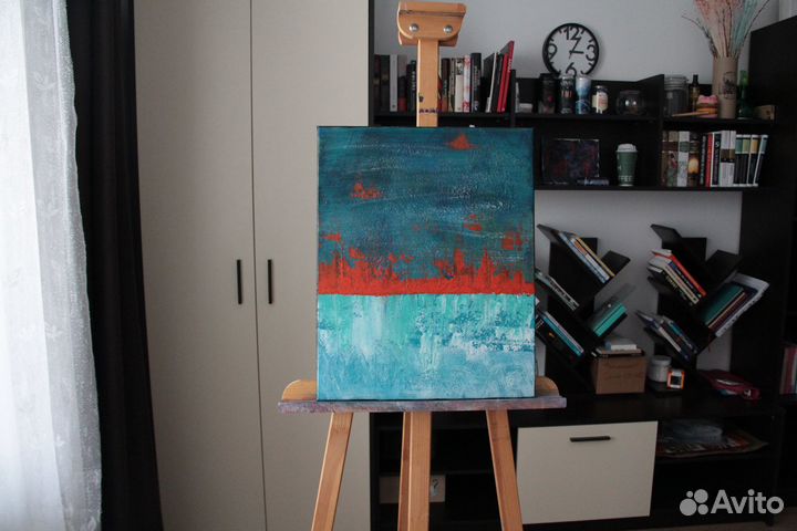 Картина на холсте «Абстракция», акрил 40х50