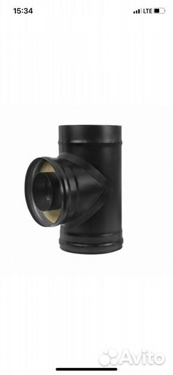 Дымоход черный Везувий