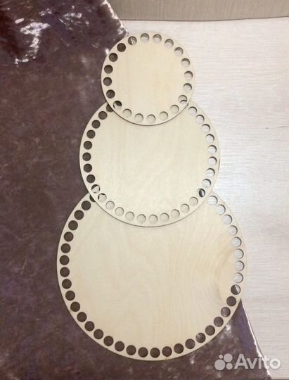 Донышки для вязания корзин