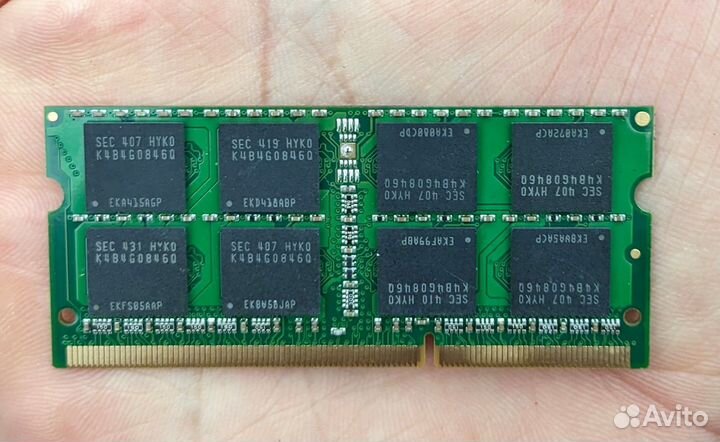 Оперативная память ddr 3L 8gb