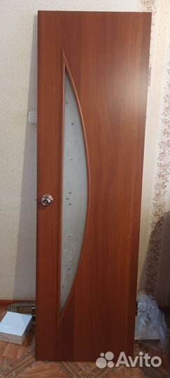 Межкомнатные двери бу 60 см с коробкой