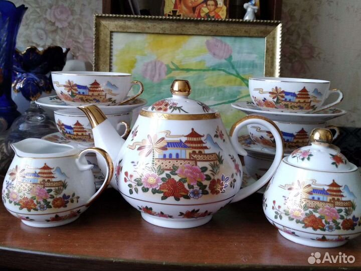 Китайский фарфоровый сервиз