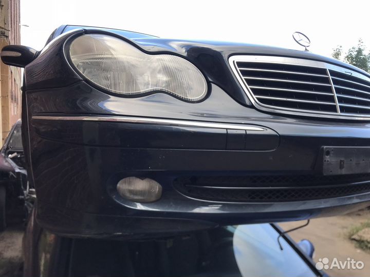 Бампер передний на мерседес w203