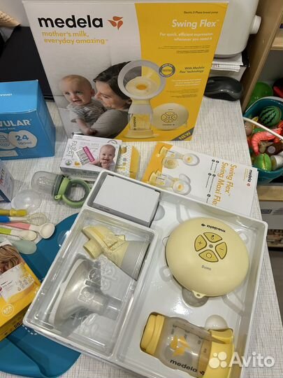 Молокоотсос medela электрический