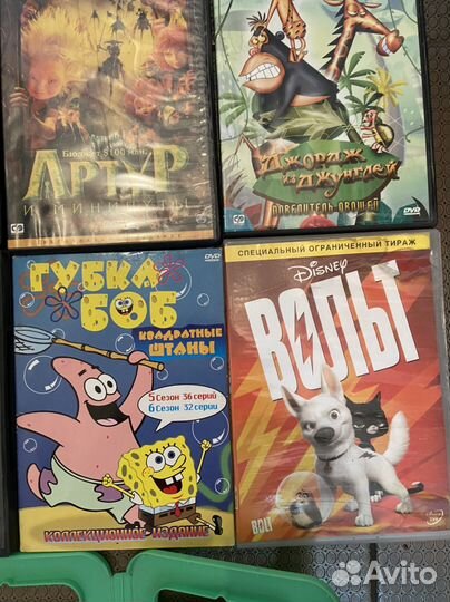 Dvd диски мультфильмы