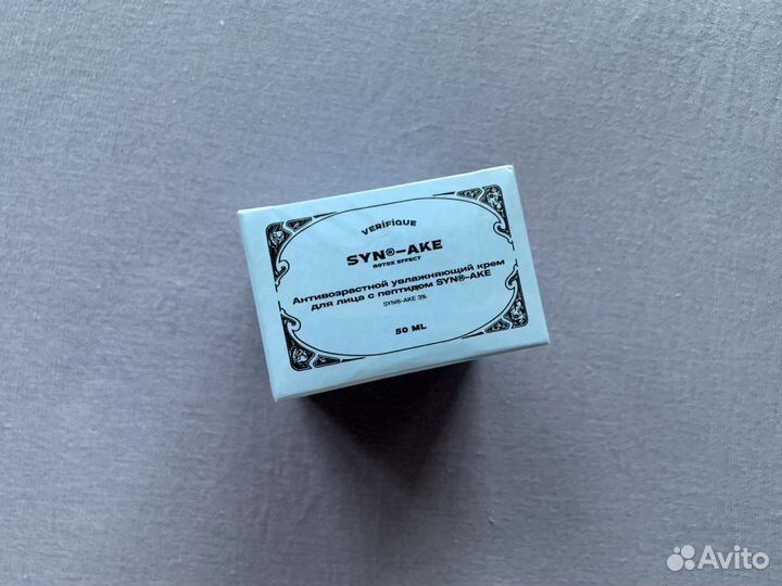 Verifique Антивозрастной увлажняющий крем для лица