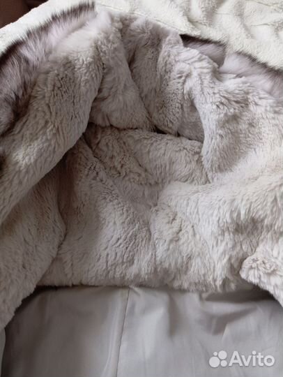 Парка женская зимняя с натуральным мехом куртка