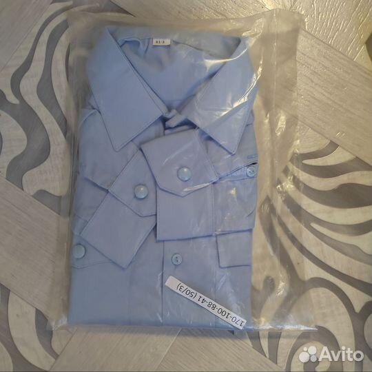 Рубашка полиция голубая 50/3