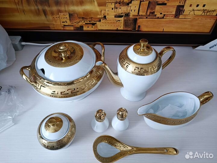 Супница. Набор столовой посуды новый