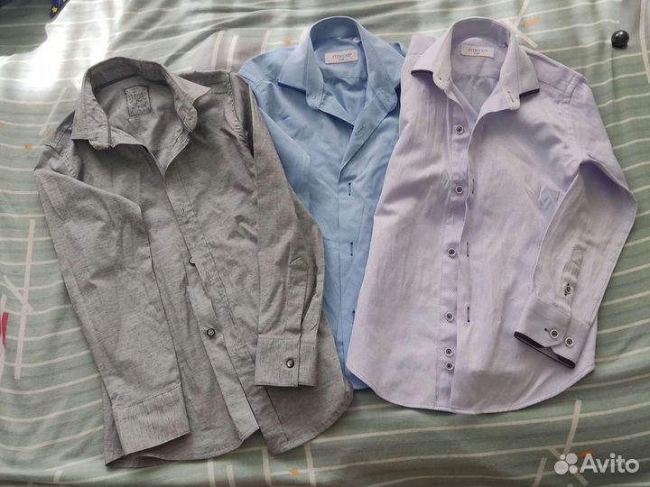 Рубашки, жилетка, кардиган