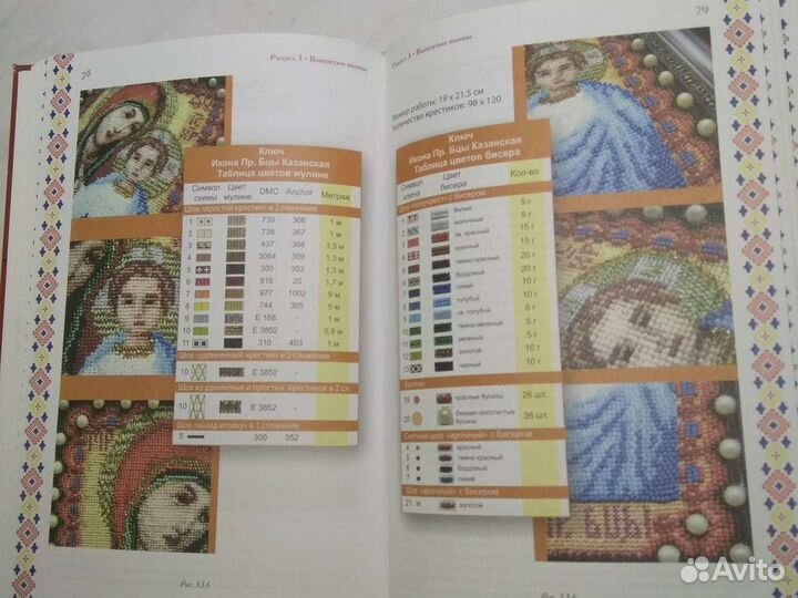 Вышивка нитью и бисером