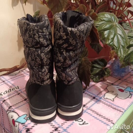 Зимние дутики детские