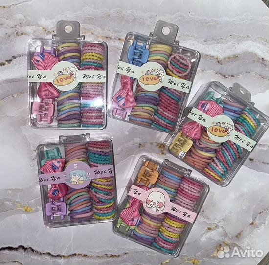 Набор резинок для волос