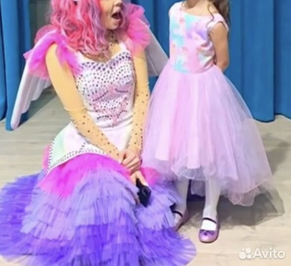 Платье единорожки 116