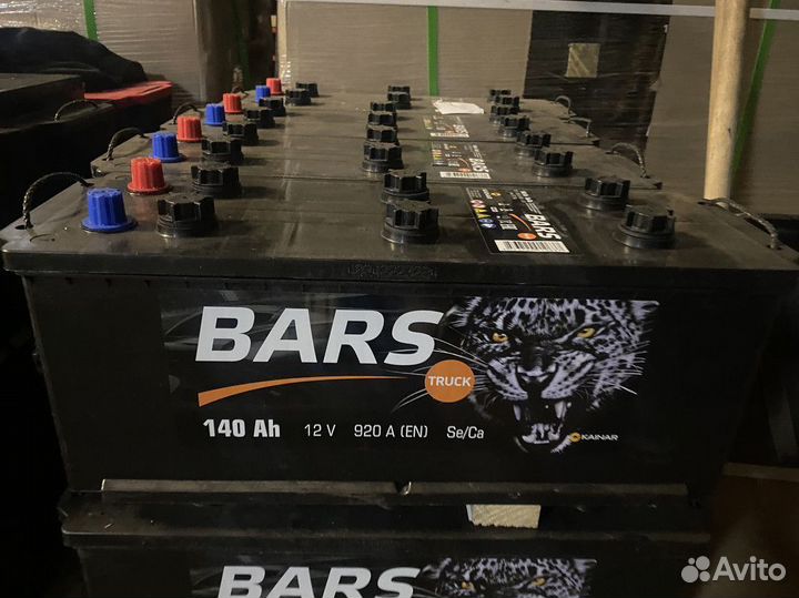 Аккумулятор 6ст 140 Ач Bars Барс Казахстан