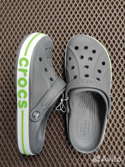 Crocs сабо серые унисекс