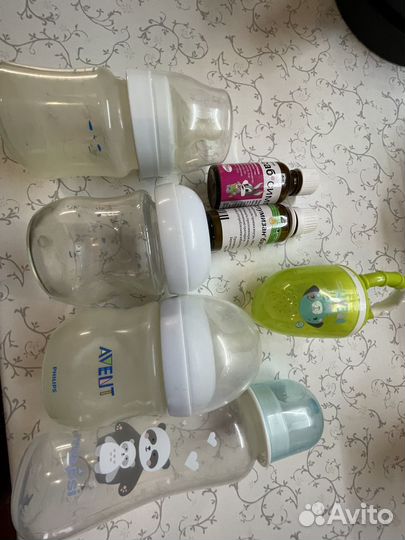 Бутылочки для кормления avent