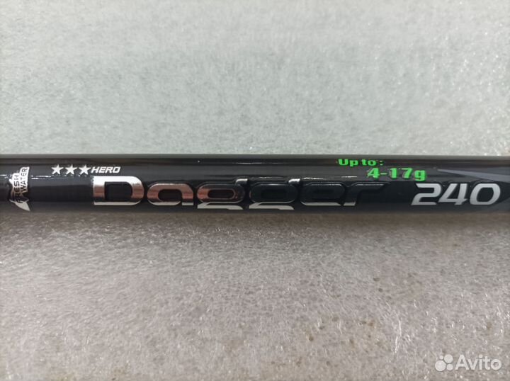 Спиннинг Dayo 2.4 м 4-17 г телескопический трэвел
