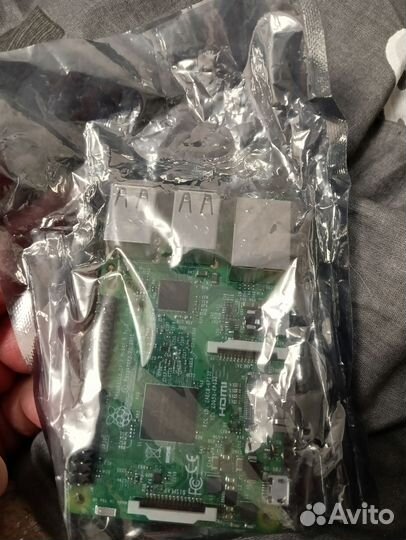 Микрокомпьютер Raspberry Pi 3 model B