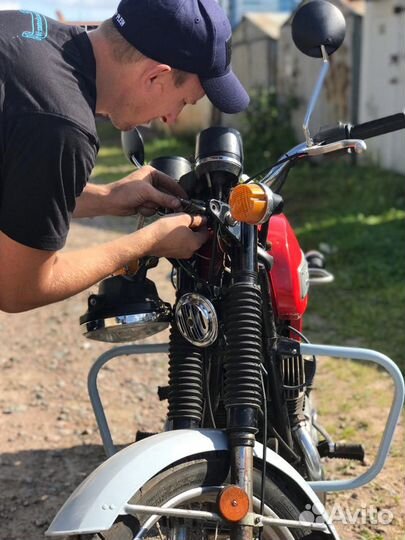 Ремонт мото СССР