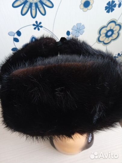 Норковую мужская шапка