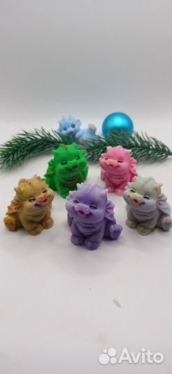 Мыло ручной работы дракон