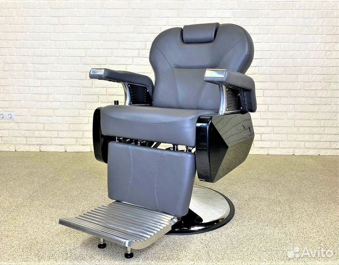 Кресло для Барбершопа Saturn gray