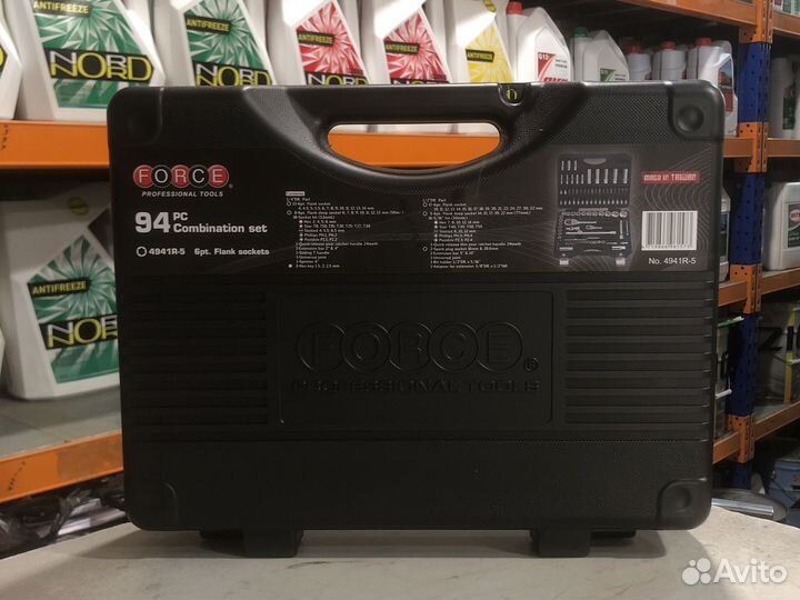 Набор инструментов Force 94пр 6-ти гранные