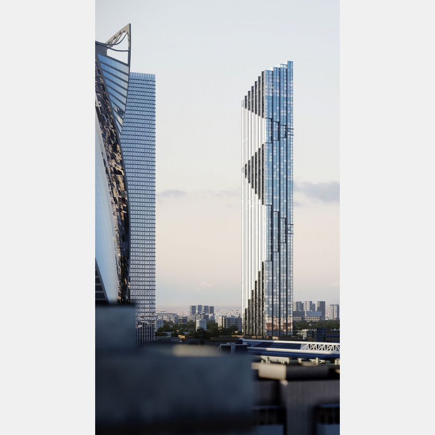 2-к. квартира, 83,4 м², 65/85 эт.