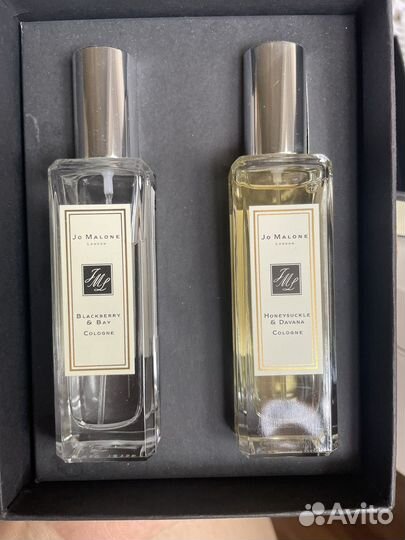 Jo malone blackberry & bay + honeysuckle & davana