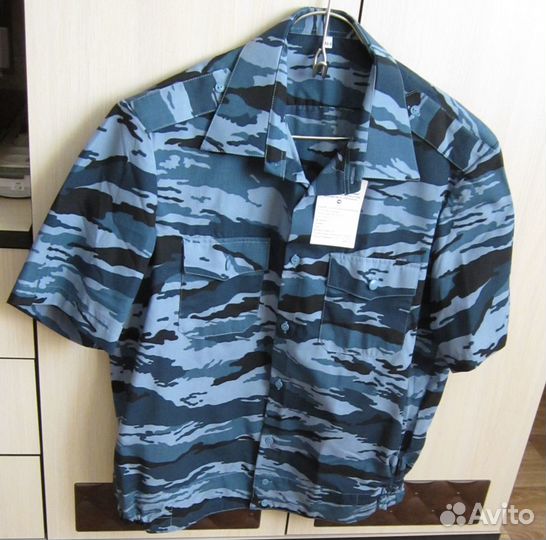 Рубашка форменная с коротким рукавом