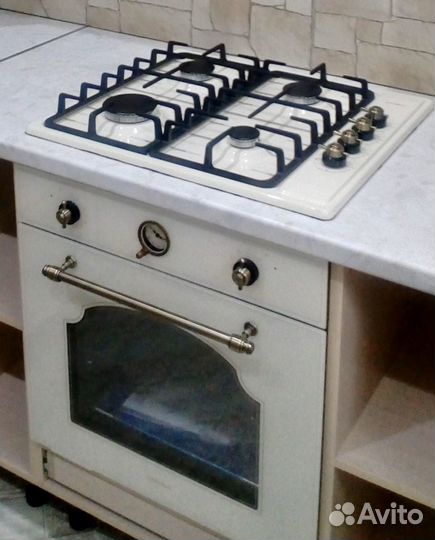 Комплект встраиваемой техники в стиле Прованс новы