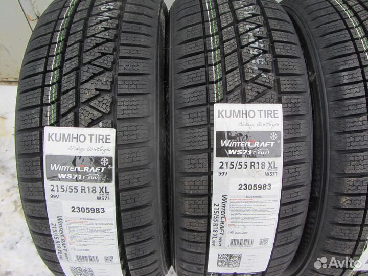 Kumho WinterCraft WS71 215/55 R18 99V
