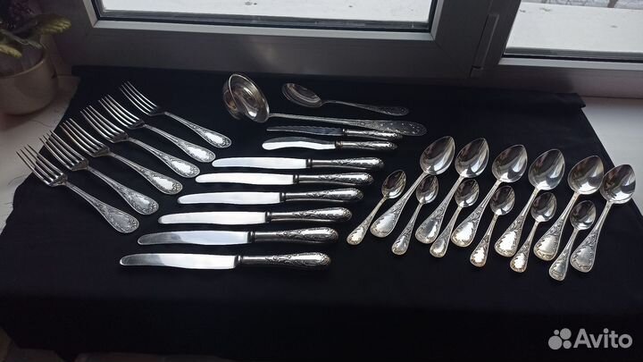 Мельхиоровый набор 