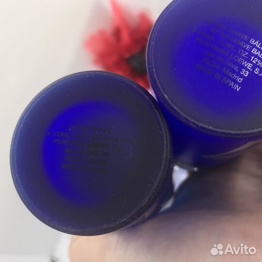 Лосьон и бальзам Лоэве после бритья