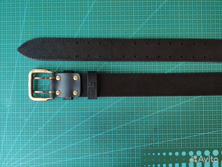 Ремень из кожи буйвола «Алёша Попович»