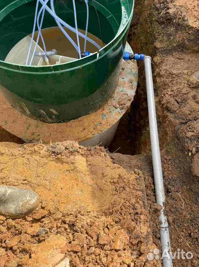 Септик под ключ для частных домов, дачных участков