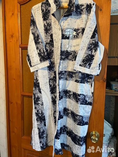 Платье рубашка женская