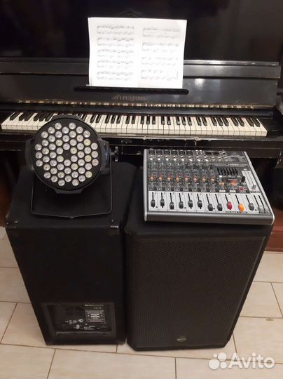 Аренда колонок, микрофонов, светомузыки