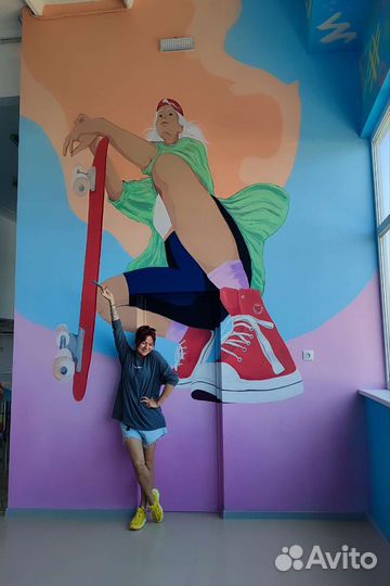 Художник роспись стен