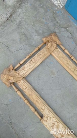 Рама деревянная для зеркала 155 *60