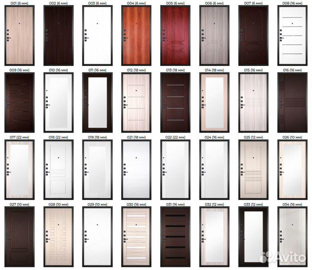 Дверь входная Гранит Шторм сменные панели